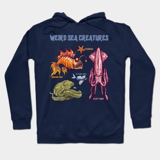 Weird Sea Creatures Hoodie